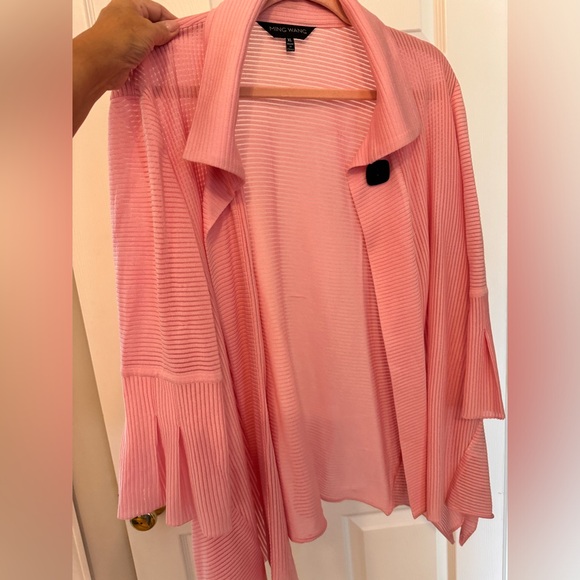 Ming Wang Knit Cardigan Style Wrap - Picture 2 of 9